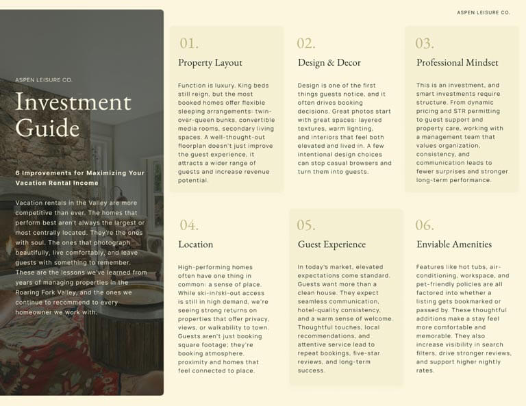Homeowner Investment Guide PDF
